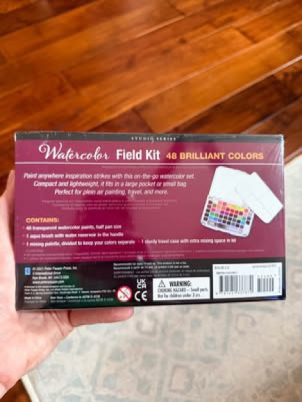 NEW Watercolor Field Kit Paint Set with Winter Watercolor Notebook - Picture 2 of 6